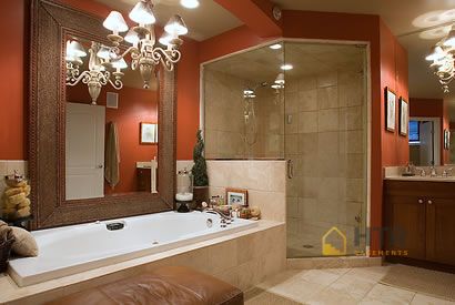 Basement Finishing - Glass Showers - Finished Bathrooms
