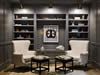 Basement Finishing - Built-In Shelves